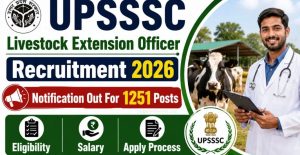 UPSSSC LEO Recruitment 2026 1251 Posts, Eligibility & Apply Online