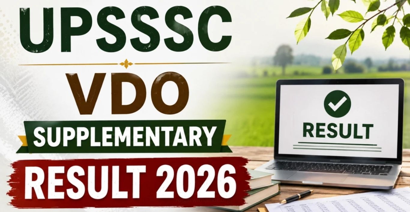 UPSSSC VDO Final Result 2026 Merit List & Cut Off