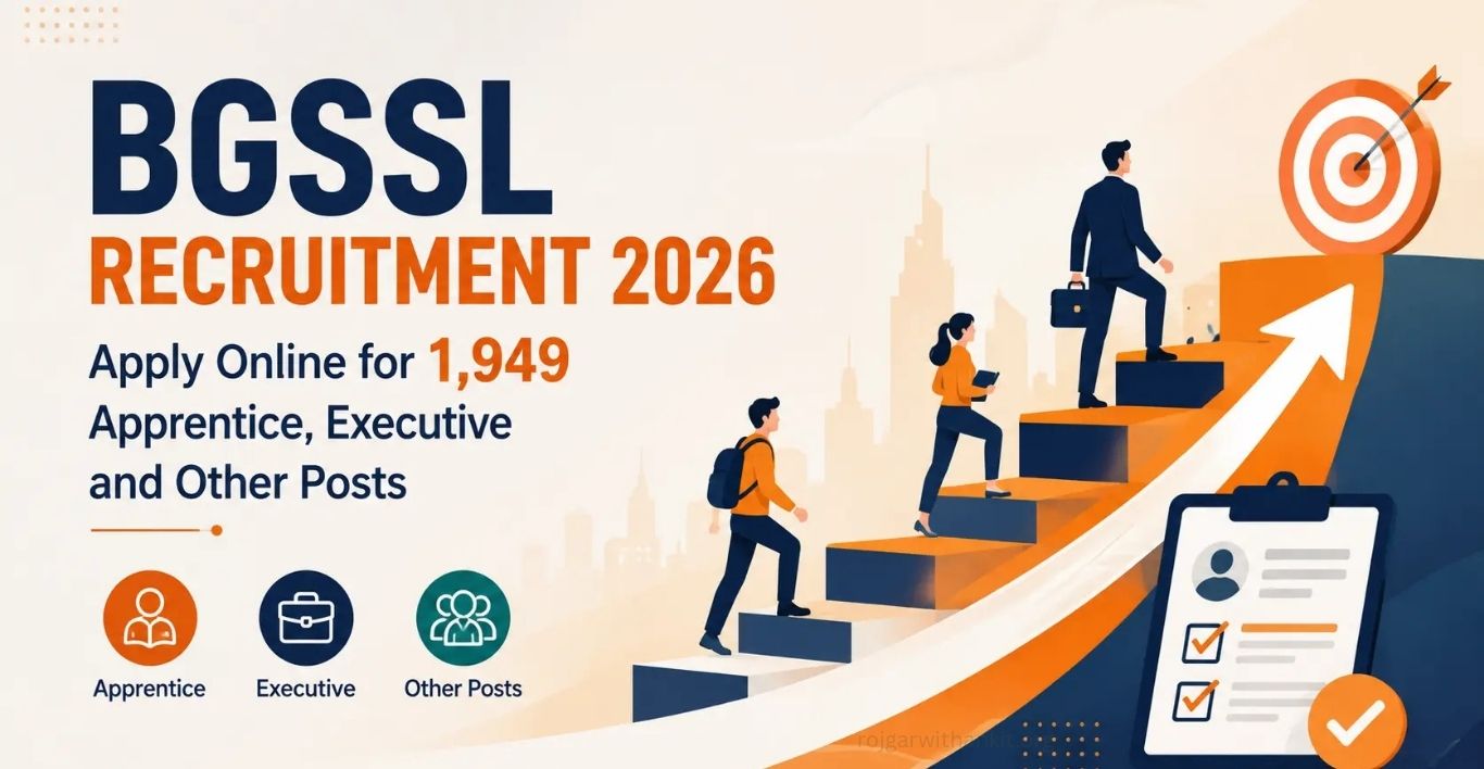 BGSSL Recruitment 2026 1,949 Vacancies