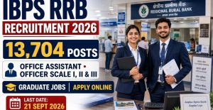 IBPS RRB XV Recruitment 2026 Apply Online for 13,704 Posts