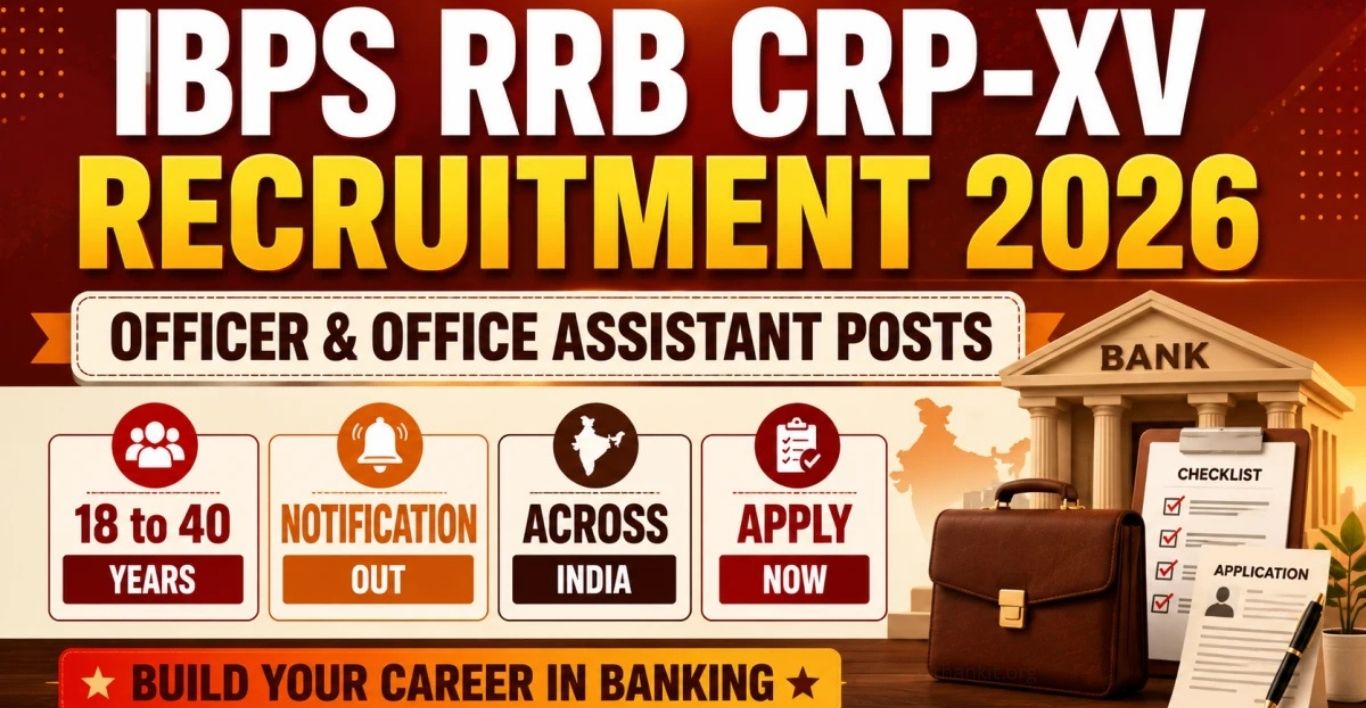 IBPS RRB XV Recruitment 2026 Apply Online for 13,704 Posts