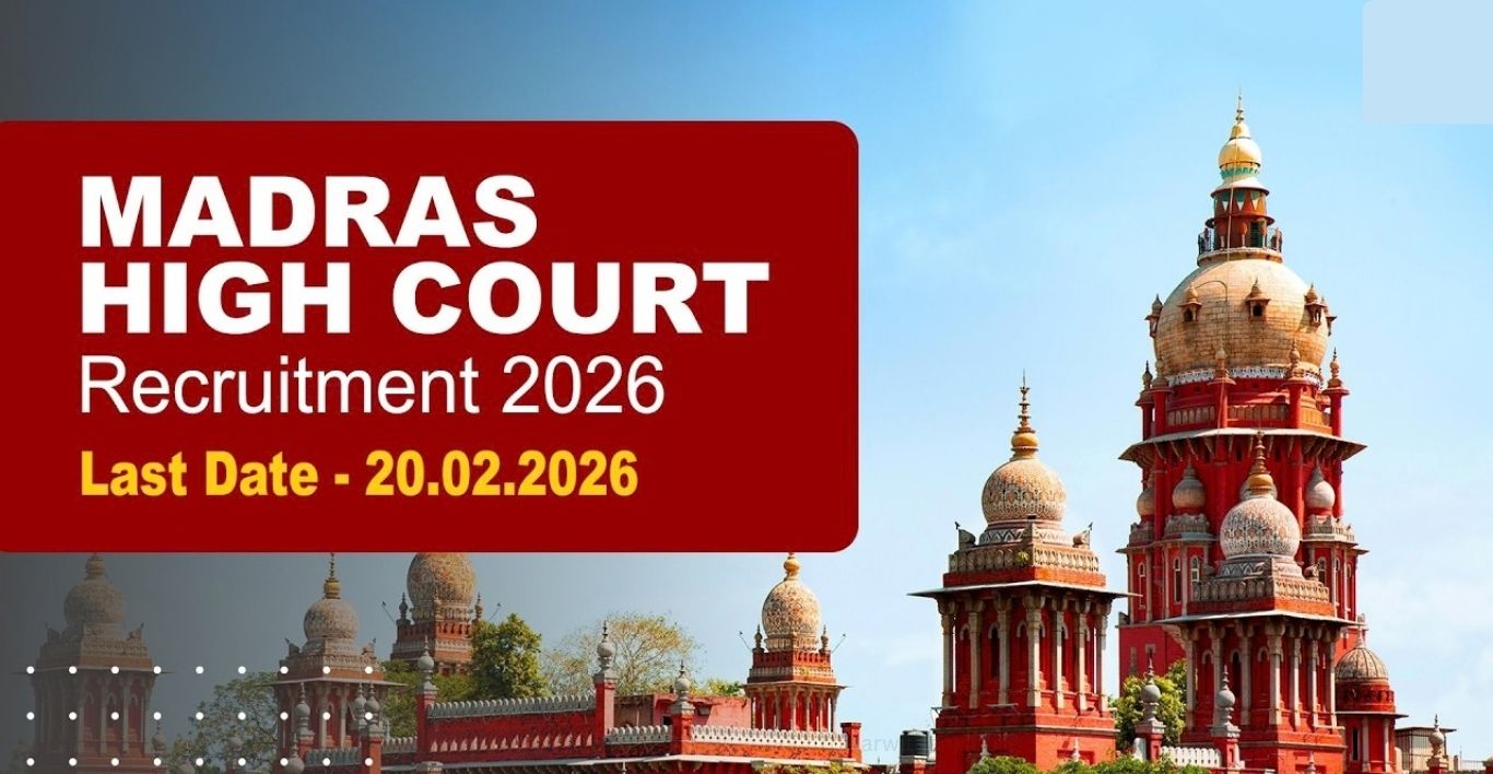 Madras High Court DEO Recruitment 2026 – 115 Posts
