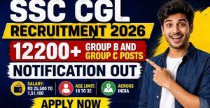 SSC CGL Recruitment 2026 Apply Online & Eligibility