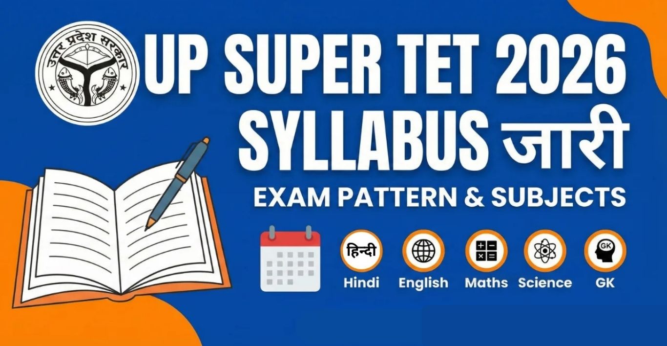 UP Upper Primary Teacher Syllabus 2026 Changed New Exam Pattern